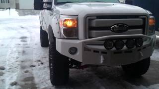 2011 powerstroke 67 dpf delete cold start [upl. by Eniretac]