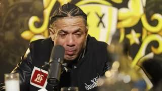 Benzino plays hard but then breaks down in tears when talking about Eminem on Drink Champs [upl. by Gerhardt901]