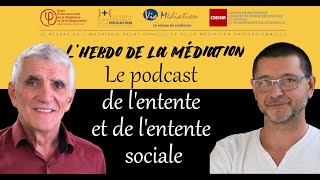 Hebdo de la médiation  les vœux 2024 de la profession de médiateur [upl. by Llirrem385]