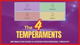 The 4 Temperaments Explained  Personality Types  This Will Help Save Your Relationships [upl. by Barbuto]