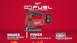 Milwaukee® M18 FUEL™ Jig Saw [upl. by Annahavas589]