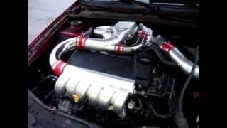 VR6 supercharged Eaton M90 2nd set up [upl. by Hanshaw]