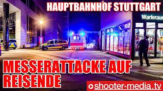 ðŸ”ª MESSERATTACKE im WARTERAUM am HAUPTBAHNHOF ðŸ”ª  ðŸš¨ Zwei Schwerverletzte ðŸš¨ [upl. by Maximilianus]