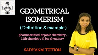 Geometrical isomerism Tamil explanation [upl. by Allene180]