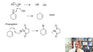 Allylic Bromination Mechanism with peroxides [upl. by Cocks]