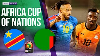 DR Congo vs Zambia  AFCON 2023 HIGHLIGHTS  01172024  beIN SPORTS USA [upl. by Assillem]