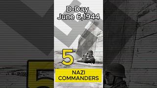 Defenders of Normandy Nazi Commanders on DDay june 61944 [upl. by Tonina]