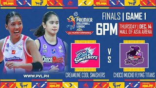 CCS vs CMF  Game 1  BO3  Finals  2023 PVL AllFilipino Conference II [upl. by Craw]