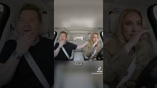 Adele and James Corden in tears during final Carpool Karaoke episode shorts [upl. by Odnalor]