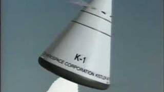 Kistler Aerospace K1 Rocket Launch Animation [upl. by Robins]