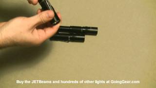 JETBeam BA10 BC10 BA20 Flashlight Review [upl. by Margarette992]