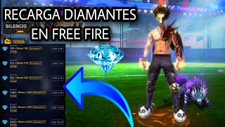 Cómo recargar diamantes en Free Fire por Pagostore paso a paso 2023 [upl. by Voleta84]