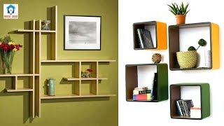 Shelves design ideas  wall shelves decorating ideas  shelf decorating ideas living room [upl. by Salvucci]