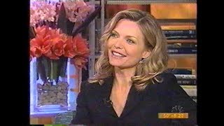 Michelle Pfeiffer on The Today Show 2002 [upl. by Africa900]