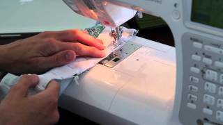 Sy stretch rettsøm  Stretch sewing straight stitch  Janome MC5200 [upl. by Luo]