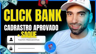 Como Criar Conta no CLICKBANK e Sacar Comissões  Cadastro na ClickBank Afiliados [upl. by Tyler]