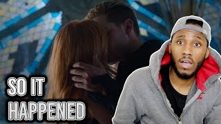 CLARY AND JACE FIRST KISS  Shadowhunters  1x7  Reaction [upl. by Ahsikar]