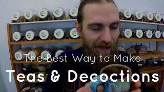 The Best Way to Make Herbal Teas amp Decoctions  Yarrow Willard ClH  Harmonic Arts [upl. by Dronel]