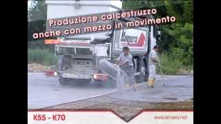 Impianto di betonaggio per calcestruzzo e misti cementati K55  K70 [upl. by Bully]