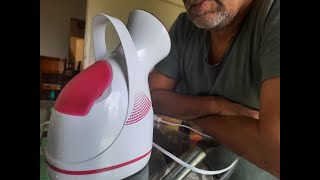 Best steam inhalation machine  HealthSense NanoCure FS 550 Medical Facial Steamer Inhaler  Review [upl. by Atiuqam]