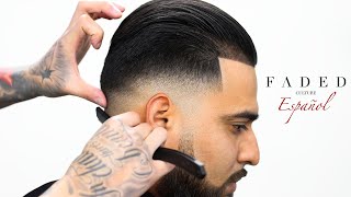 💈🔥DESVANECIMIENTO CON PEINADO SLICK BACK TUTORIAL [upl. by Yatzeck401]