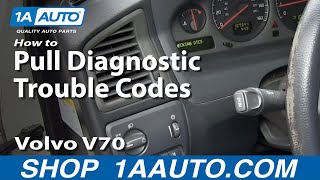 How to Pull Up Volvo Diagnostic Trouble Codes [upl. by Izogn]