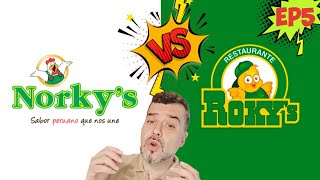 Rokys Vs Norkys Episodio 5 ¿cuál será mejor pollería del Perú ✅️🇵🇪🍗 [upl. by Cynar994]