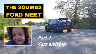 Episode 183  The Squires Ford meet April 2024 Part 1  Cars arriving [upl. by Ahsiekin912]