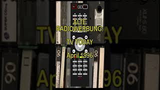 Alte Radiowerbung TV Today April 1996 shorts tvtoday zeitschrift [upl. by Erapsag]