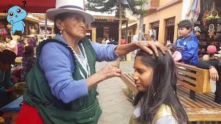 Haciendo la Limpia Espiritual y Purificación en Cuenca Ecuador [upl. by Yesor202]