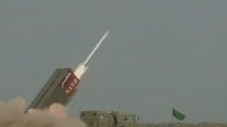 Pakistan tests new shortrange nuclear missile [upl. by Ocana500]