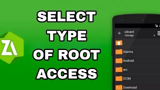 How To Select Type Of Root Access On ZArchiver App [upl. by Anaxor]