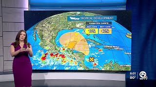 WPTV First Alert Weather tropical forecast morning of Oct 1 2024 [upl. by Doro183]