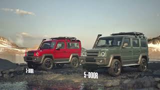 TheAllNewForceGurkha Launch Film  3Door and 5Door [upl. by Venn]