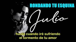 Rondando Tu Esquina  Julio Jaramillo  Letra [upl. by Bakemeier]