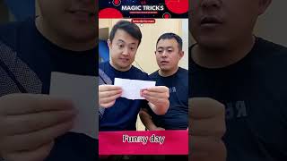 ✅ THE BEST MAGIC TRICKS ON THE INTERNET  Magic with Hands  How to Turn Paper into Money  shorts [upl. by Adnwahsar]