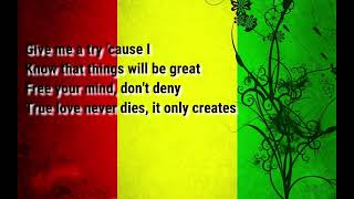 SIZZLA GIVE ME A TRY KARAOKE [upl. by Alemap]