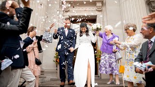 Chic Wedding in Marylebone Town Hall in London [upl. by Horvitz305]