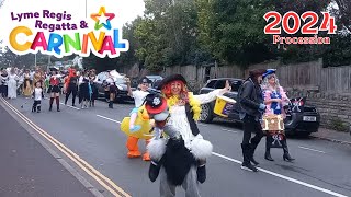 Lyme Regis Carnival 2024 [upl. by Ynohtnakram]