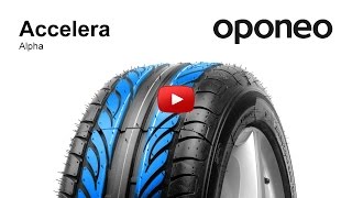 Tyre Accelera Alpha ● Summer Tyres ● Oponeo™ [upl. by Latona]