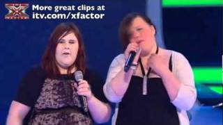 x factor auditionees sing bad romance  x factor live final [upl. by Ibok]