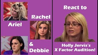 Ariel Burdett Rachel Lester amp Debbie Stevens React to Holly Jerviss Audition [upl. by Lewls]