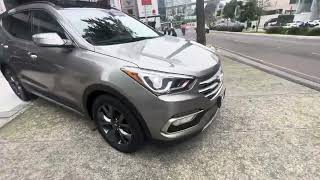 HYUNDAI SANTA FE 2017 SPORT SOMOS AGENCIA VOLKSWAGEN CONCESIONARIA PREMIUM [upl. by Etteuqal]