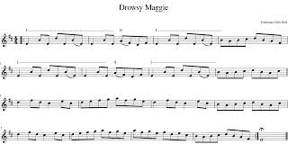 Drowsy Maggie Violin [upl. by Eenrahc]