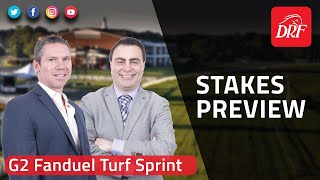 Grade 2 Fanduel Turf Sprint Preview 2022 [upl. by Ahsiadal]