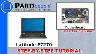 Dell Latitude E7270 P26S001 Motherboard HowTo Video Tutorial [upl. by Fahy]