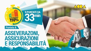 Superbonus 110 in 33 minuti Asseverazioni assicurazioni e responsabilità [upl. by Raycher]