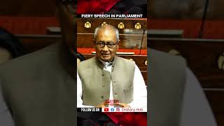 Fiery speech in parliament  Digvijaya Singhs fiery speech in parliament parliamentspeech [upl. by Aiym]