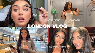 reunited with my best friend after 2 years a lot of shopping food and going out UK vlog [upl. by Ylim]