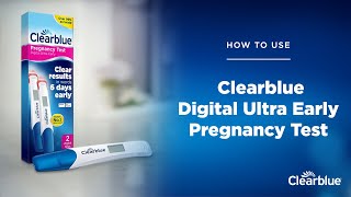 How to Use Clearblue Digital Ultra Early Pregnancy Test Australia only [upl. by Lurleen]